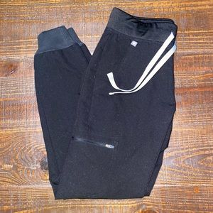 Figs Jogger Scrub Pants XS Black